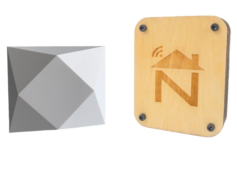 Smart Controller in wood and plastic casing